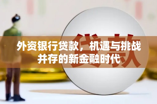 花地玛堂区外资银行贷款，机遇与挑战并存的新金融时代