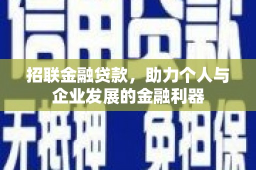 花地玛堂区招联金融贷款，助力个人与企业发展的金融利器