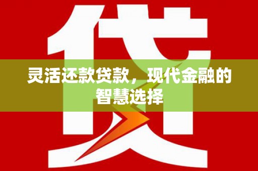 花地玛堂区灵活还款贷款，现代金融的智慧选择