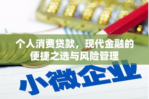 花地玛堂区个人消费贷款，现代金融的便捷之选与风险管理