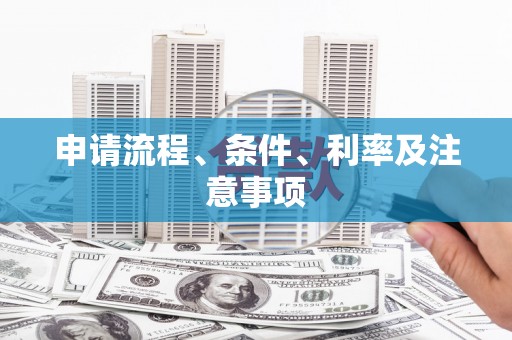 花地玛堂区申请流程、条件、利率及注意事项