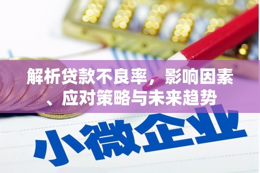 花地玛堂区解析贷款不良率，影响因素、应对策略与未来趋势