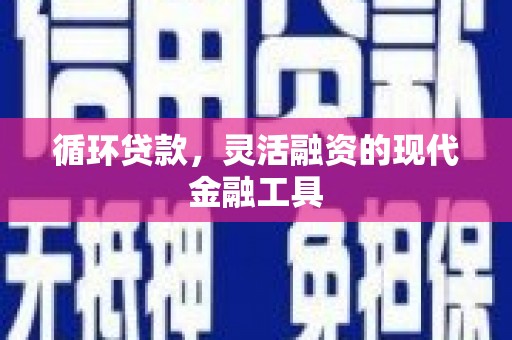 花地玛堂区循环贷款，灵活融资的现代金融工具