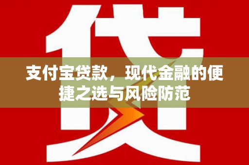花地玛堂区支付宝贷款，现代金融的便捷之选与风险防范