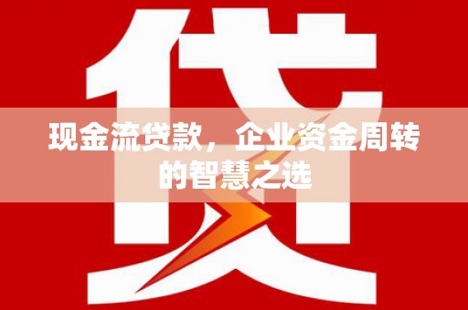 花地玛堂区现金流贷款，企业资金周转的智慧之选