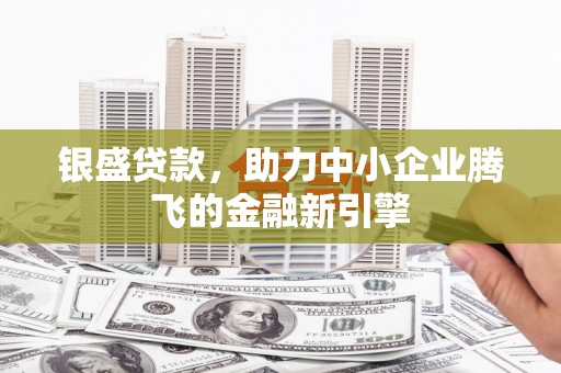 花地玛堂区银盛贷款，助力中小企业腾飞的金融新引擎