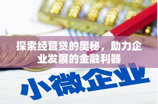 花地玛堂区探索经营贷的奥秘，助力企业发展的金融利器