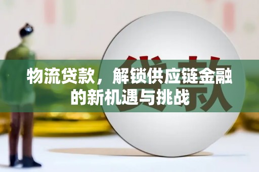 花地玛堂区物流贷款，解锁供应链金融的新机遇与挑战