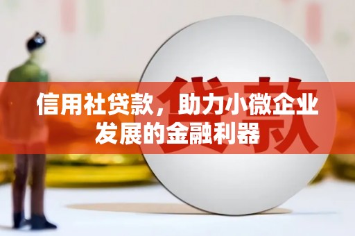 花地玛堂区信用社贷款，助力小微企业发展的金融利器