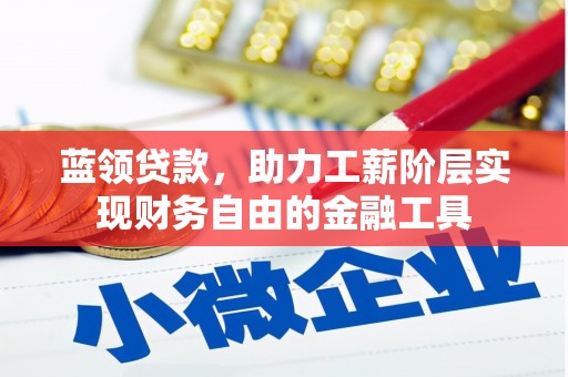 花地玛堂区蓝领贷款，助力工薪阶层实现财务自由的金融工具