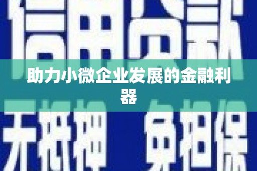 花地玛堂区助力小微企业发展的金融利器