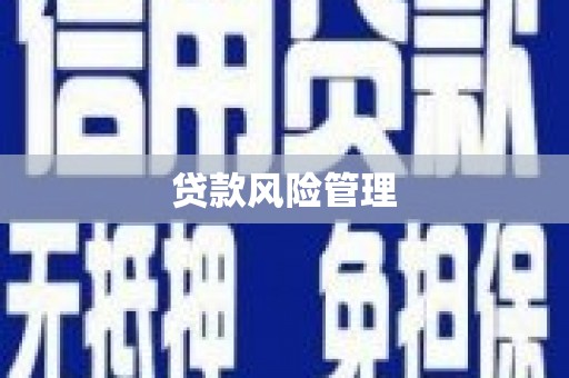 花地玛堂区贷款风险管理